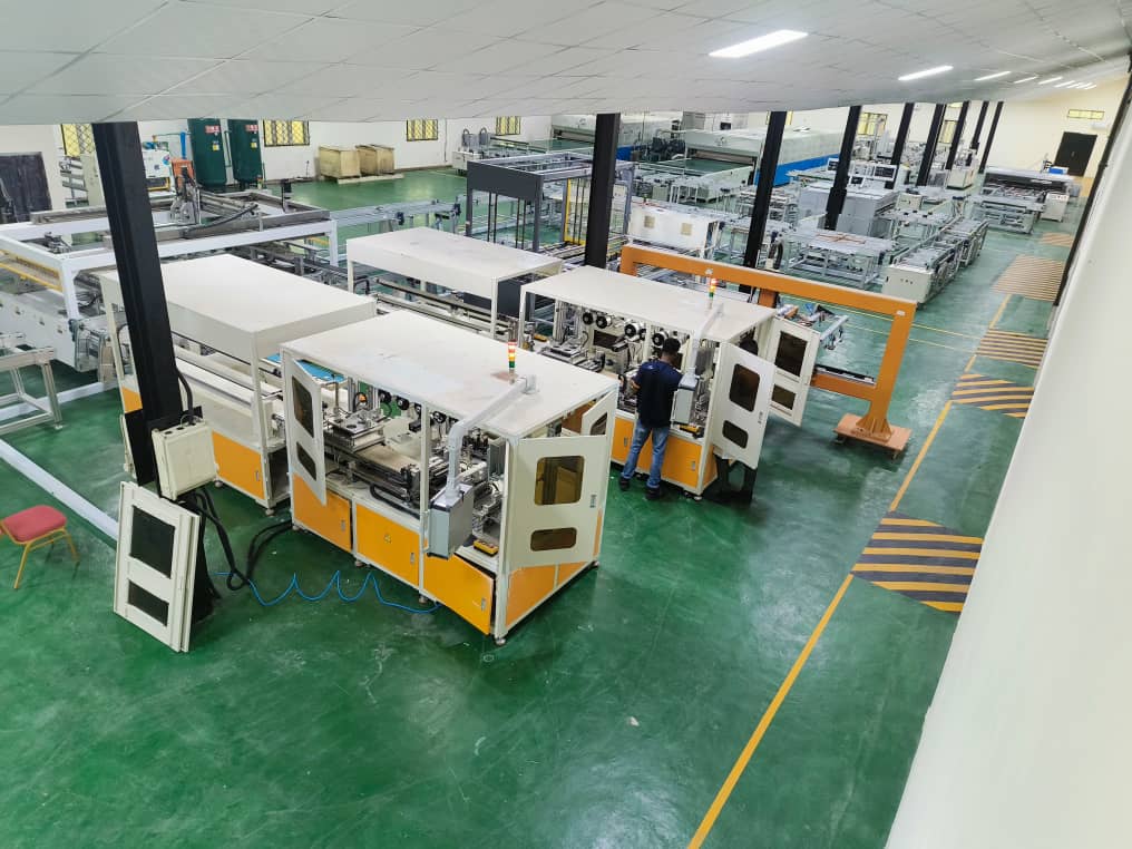 Auxano Solar Panel Manufacturing Factory Floor — Ibeju-Lekki Lagos