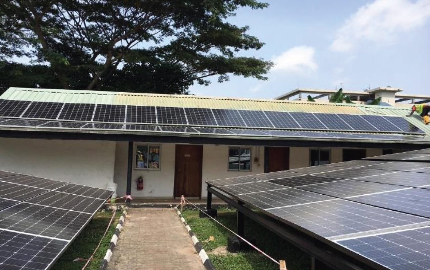 All On Office — Rooftop Office System solar project, Ikoyi, Lagos